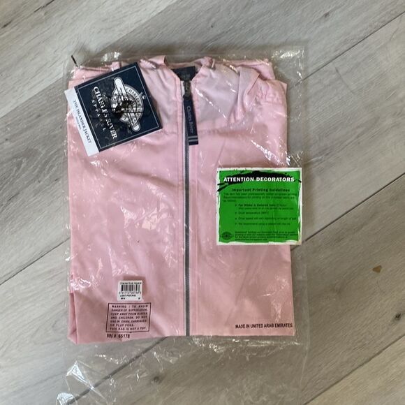 Charles‎ River The Islander Jacket  Style 9614 Light Pink M NWT IN PACKAGING - Picture 2 of 3